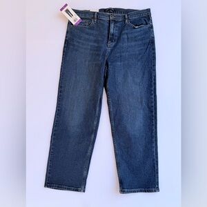 Woman’s Calvin Klein High Rise Straight Leg Jeans Size 14